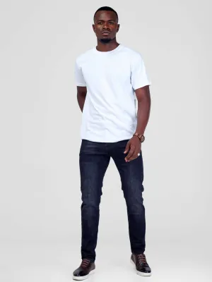 Stylish Sisters Men's Plain Jeans - Faded Black