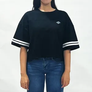 Stylistic Mr. Lee Ladies Basic Tees Relaxed Fit 155816-U (Black)