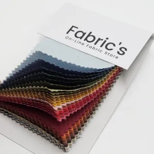 [Swatch] Solid Tweed YarnDyed Polyester Wool Woven Fabric  - FAB1555