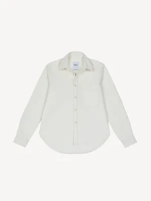 The Classic white denim shirt