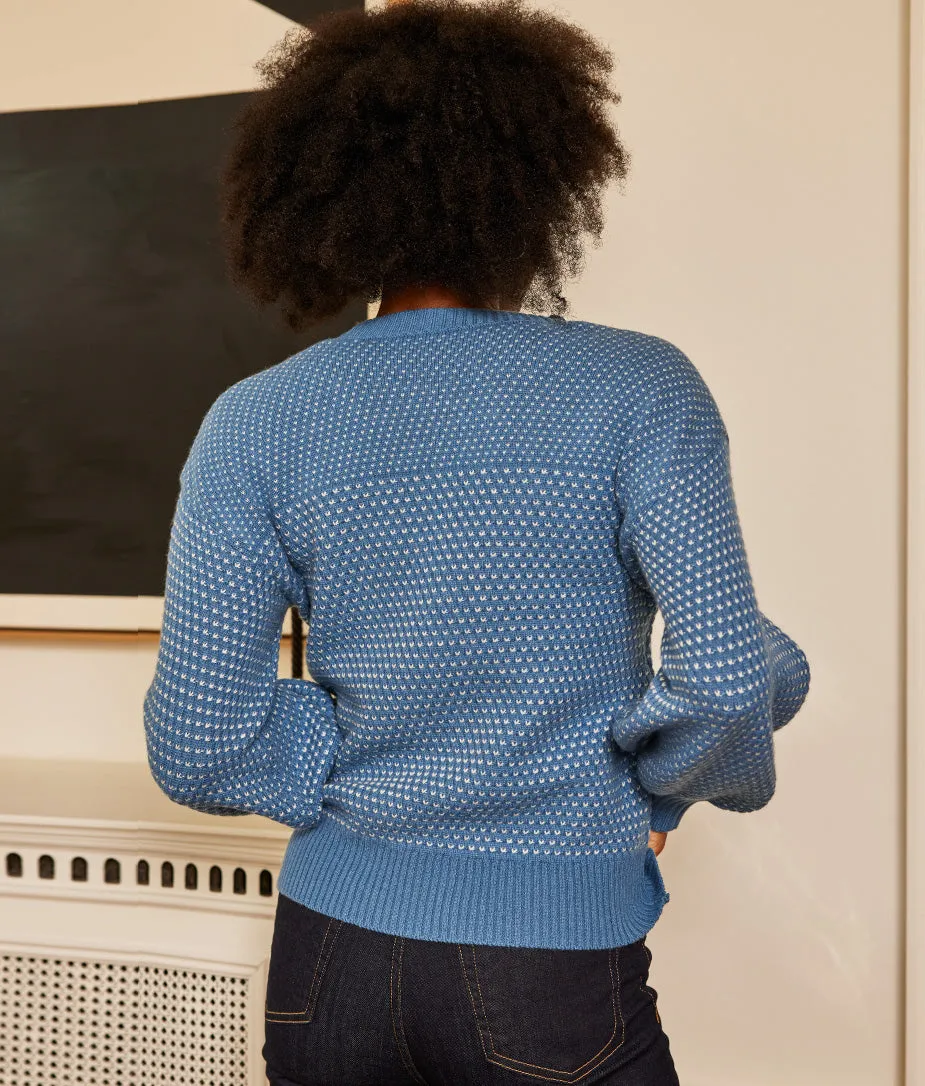 The Luxe Cashmere Blend Mix Stitch Sweater - Admiral & Dune