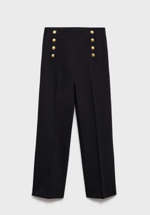 Trousers Botones - Black