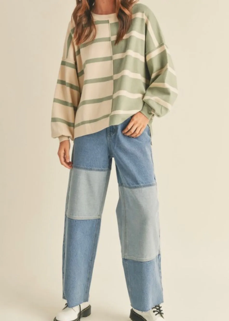 Two-Tone Jeans
