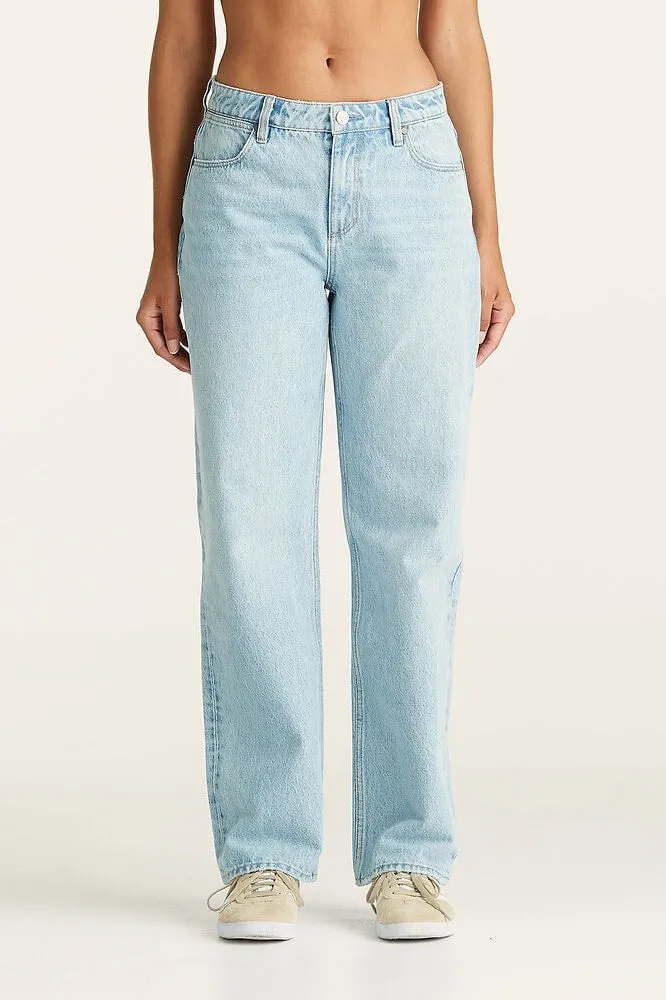 WRANGLER MID BELLA BAGGY JEAN - BLUES DYNASTY
