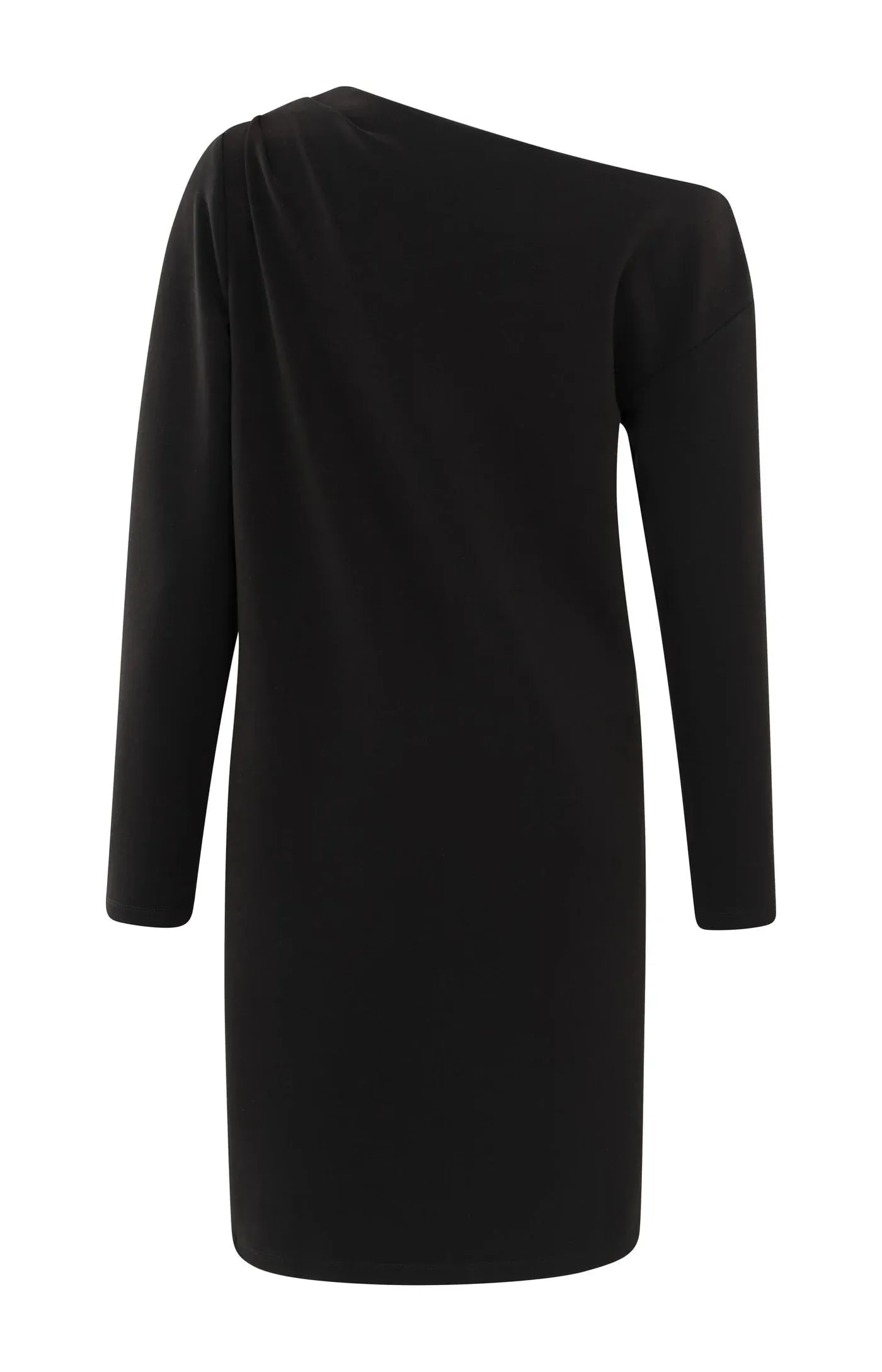 Yaya Off Shoulder Dress - Black